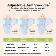 Organic Baby Swaddle Sack Set