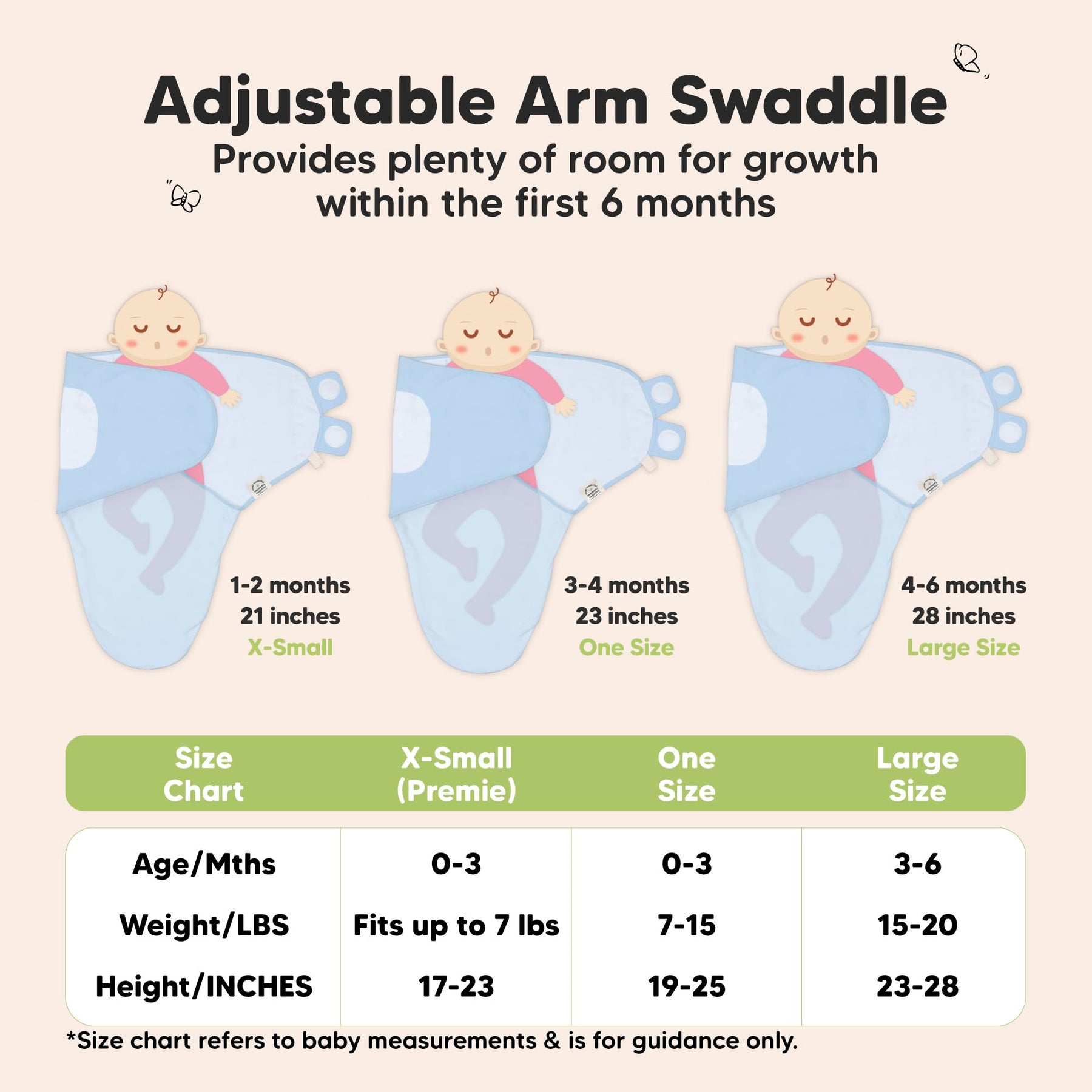 Organic Baby Swaddle Sack Set