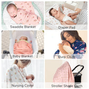 Momcozy Muslin Swaddle Blankets