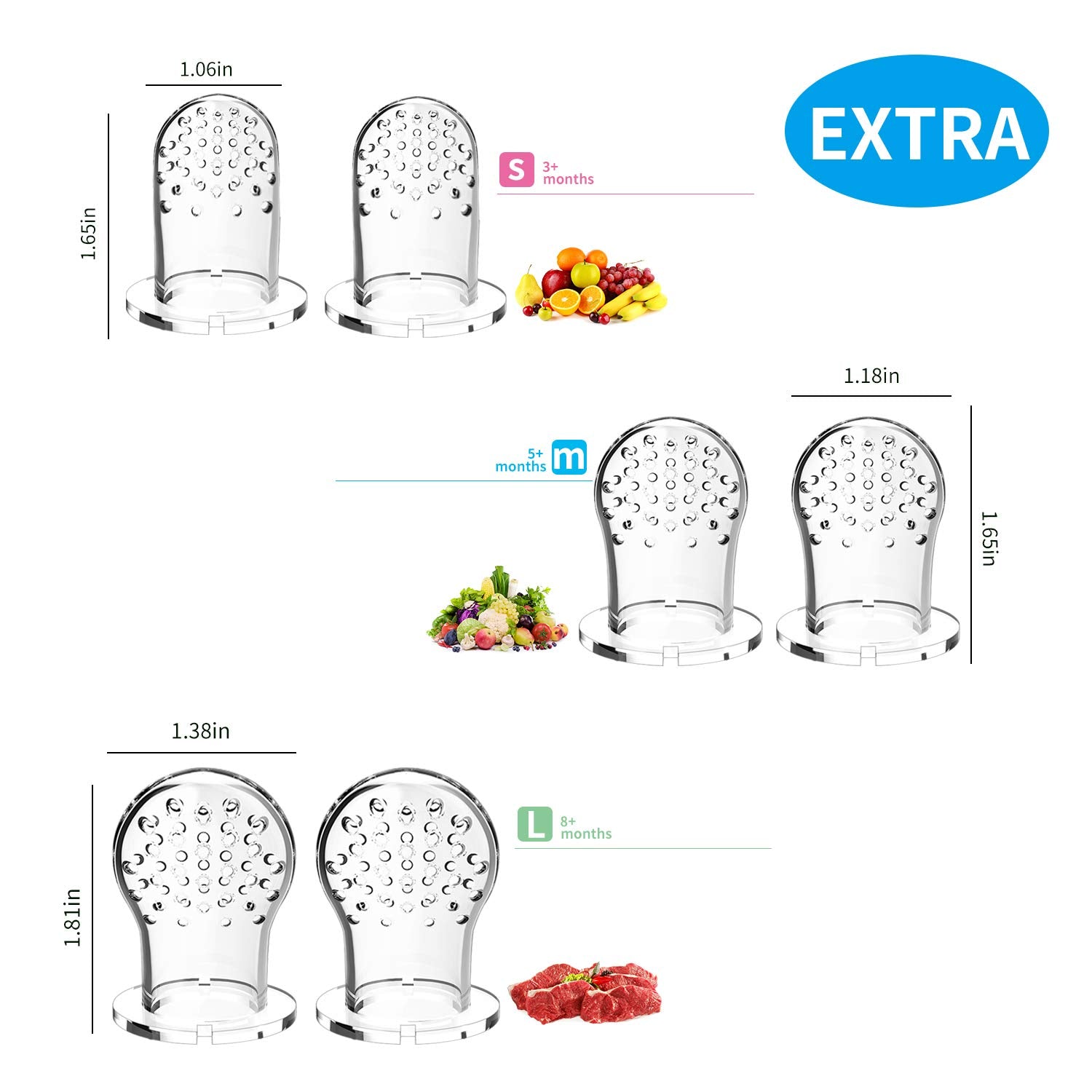 Baby Fruit Feeder Set