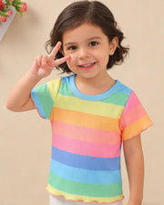 Toddler Girl Basic Tee Set