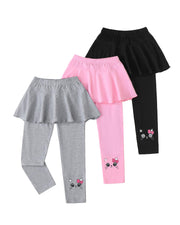 Girls Skirt Leggings Set