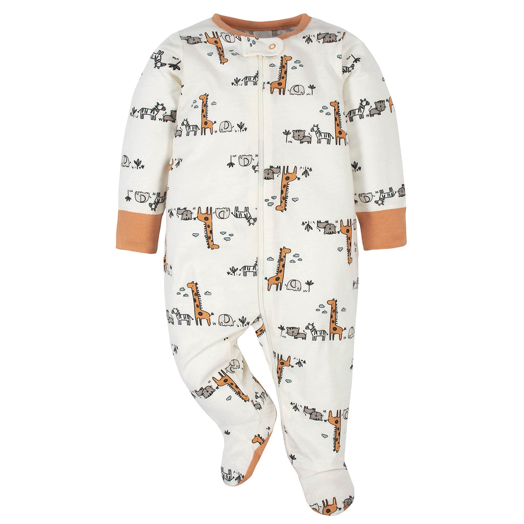 Baby Boy Jungle Onesies & Sleepwear Set
