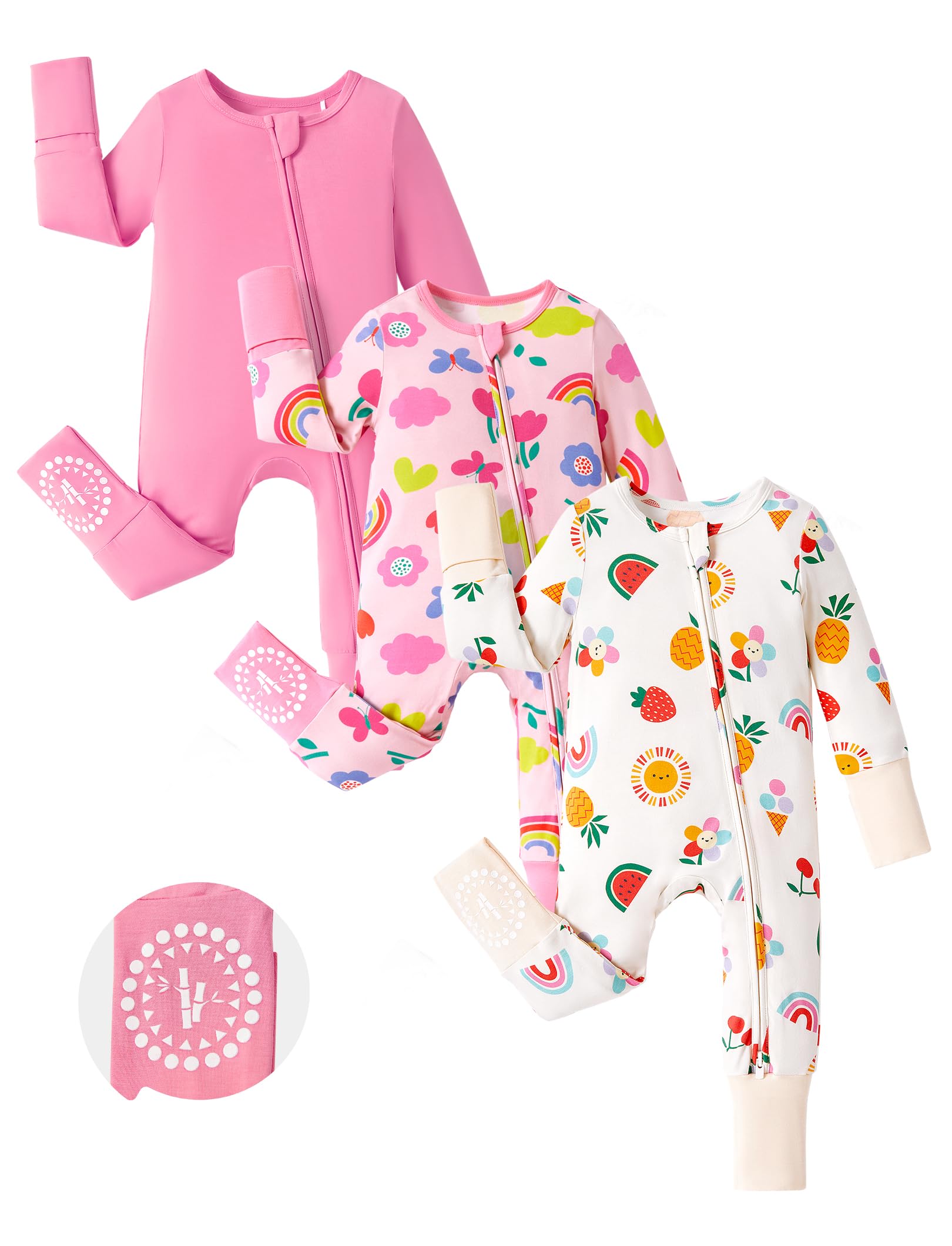 Bamboo Baby Footie Romper