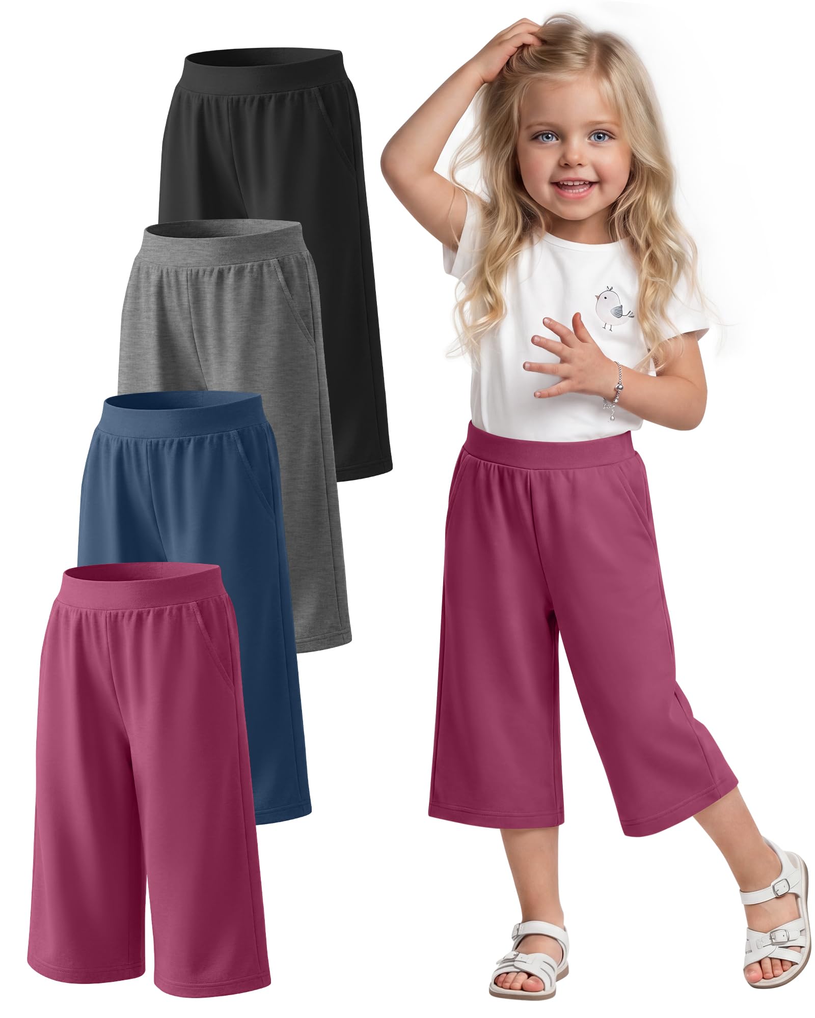 Toddler Girl Capri Pants Set