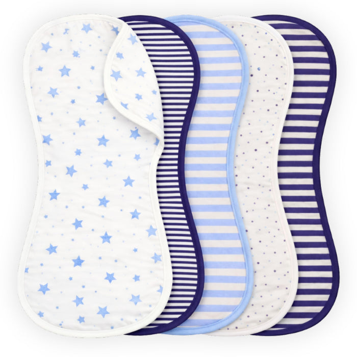 Organic Cotton Baby Burp Cloth Set