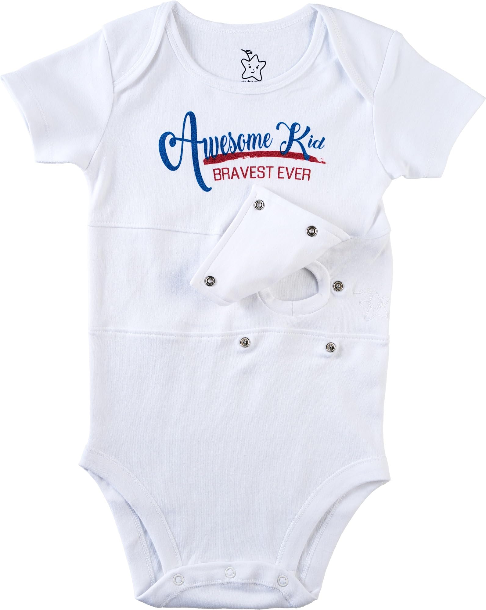 Adaptive G-Tube Baby Onesie