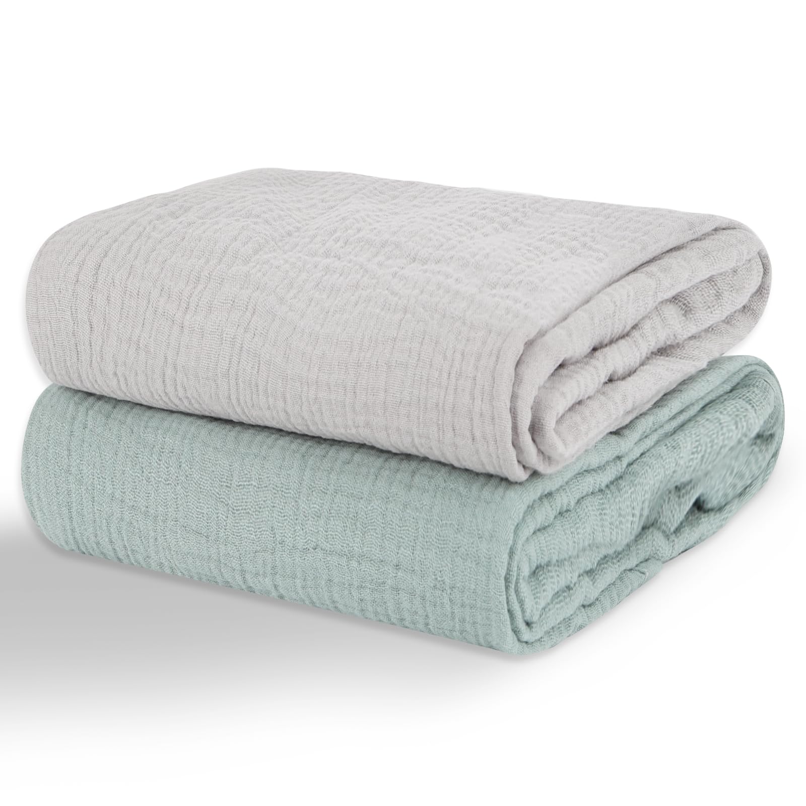 Cotton Muslin Swaddle Blanket Set