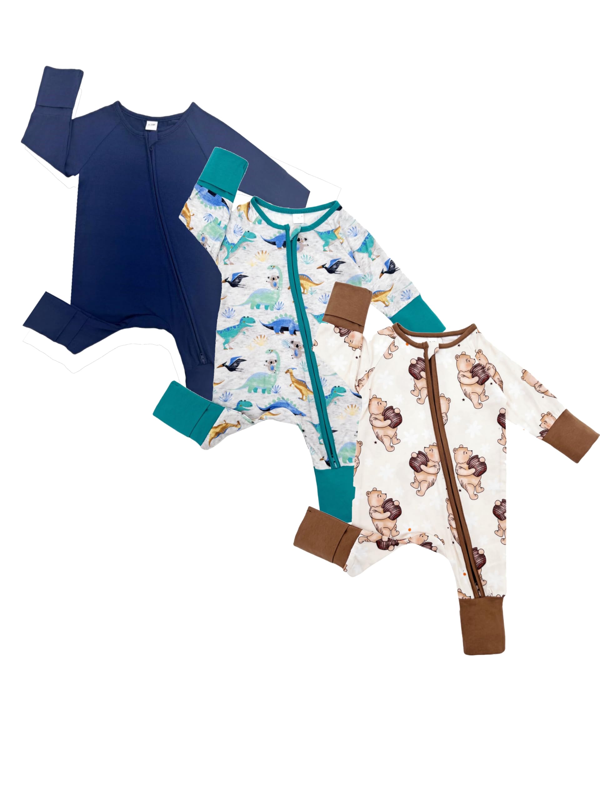 Bamboo Baby Footie Romper