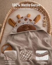 Muslin Baby Hooded Towel