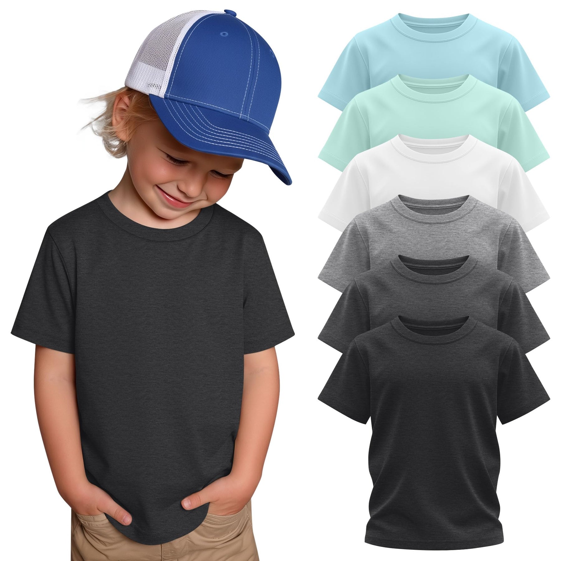 Toddler Boy Cotton Tee Set