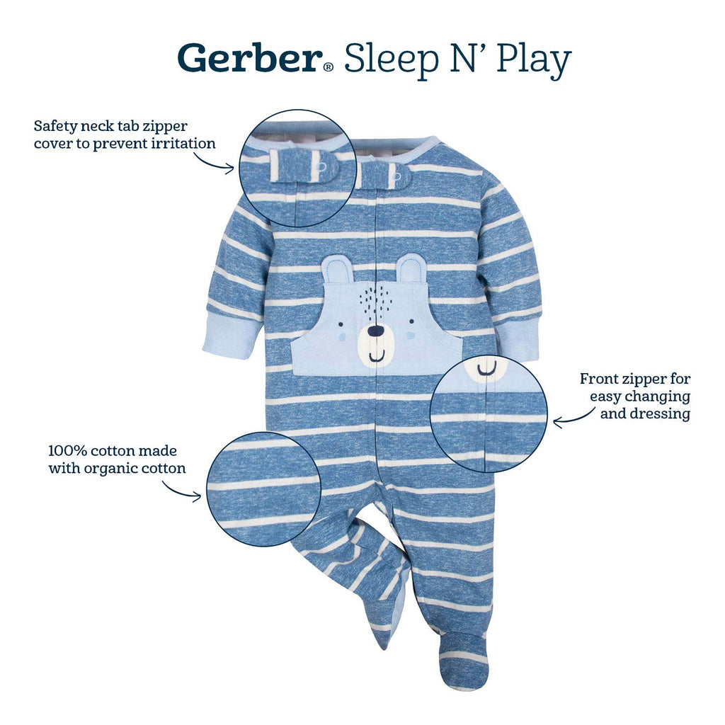 Baby Boy Jungle Onesies & Sleepwear Set