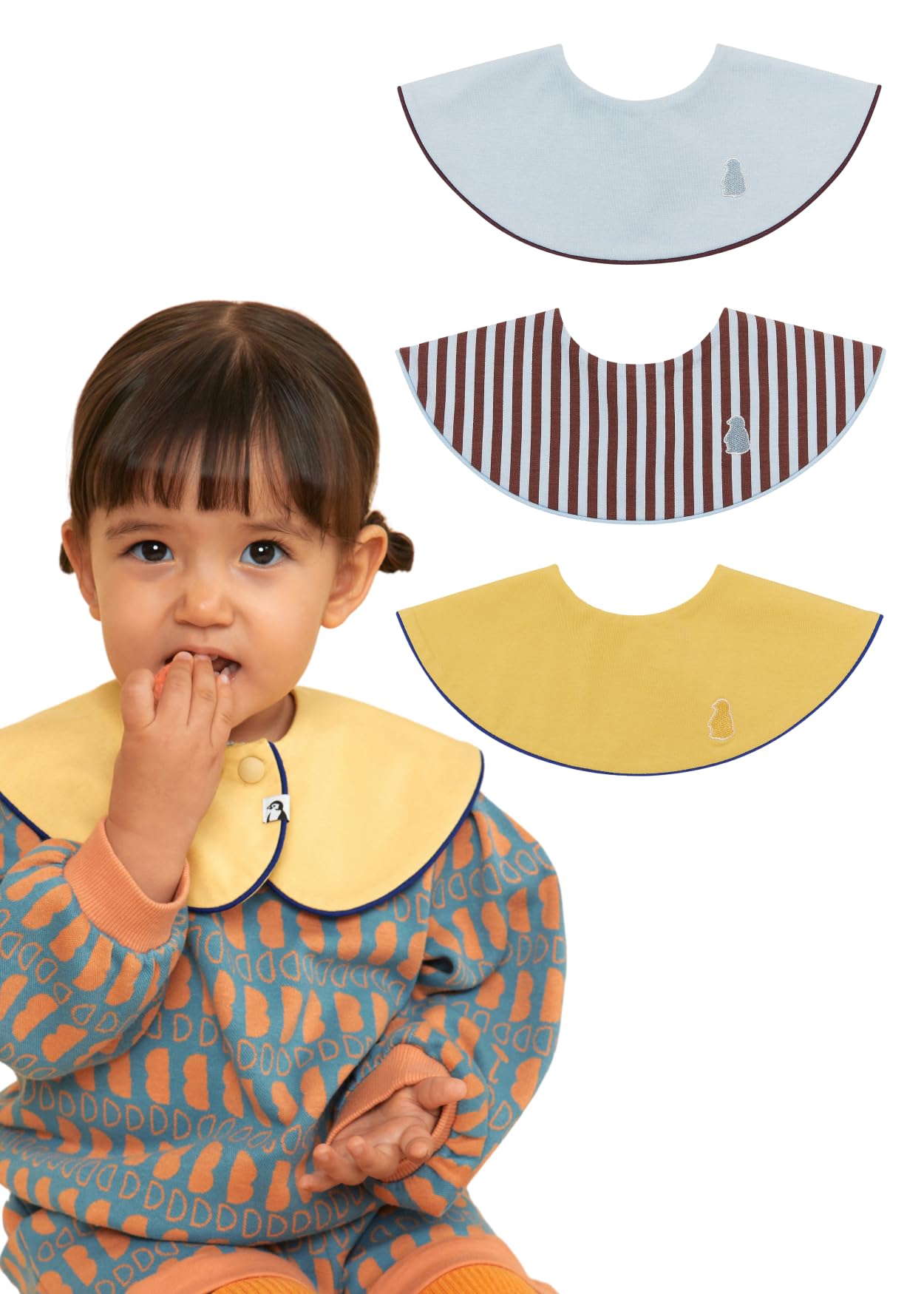 360° Baby Bib Set