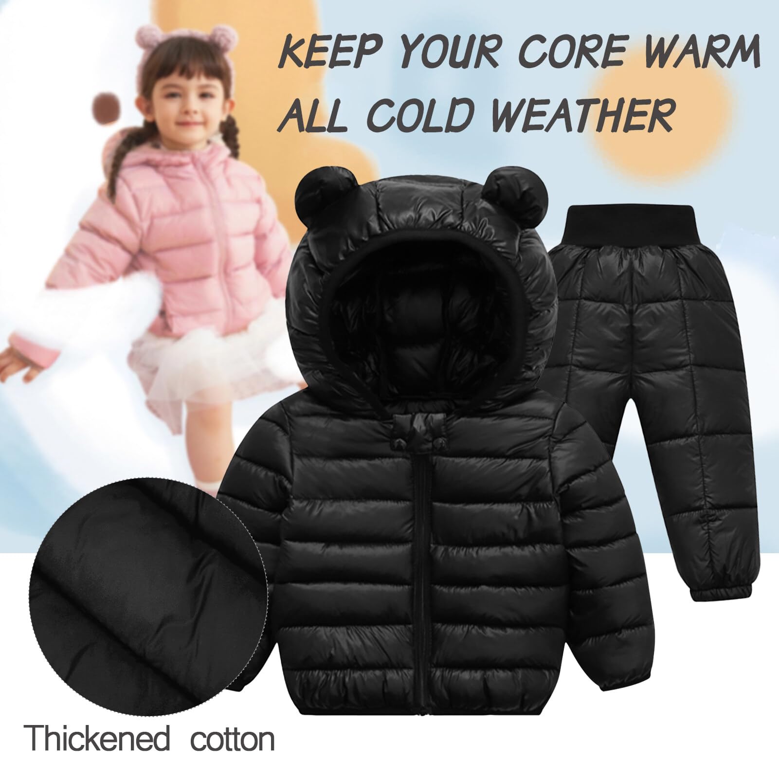 Baby Snowsuit & Snow Pants Set