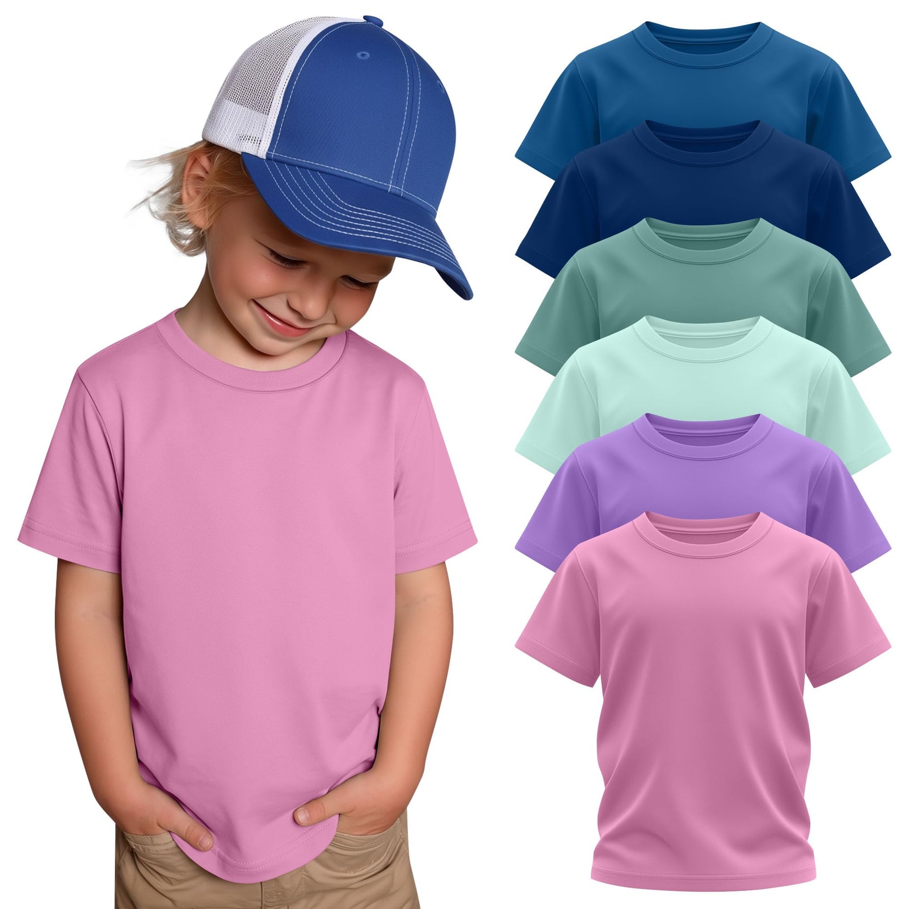Toddler Boy Cotton Tee Set