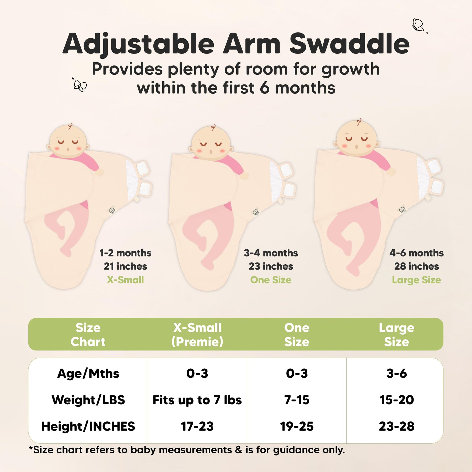 Organic Baby Swaddle Set
