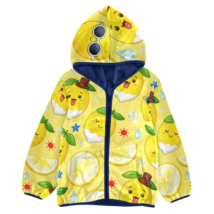 Baby Lemon Hooded Jacket