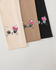 Girls Skirt Leggings Set