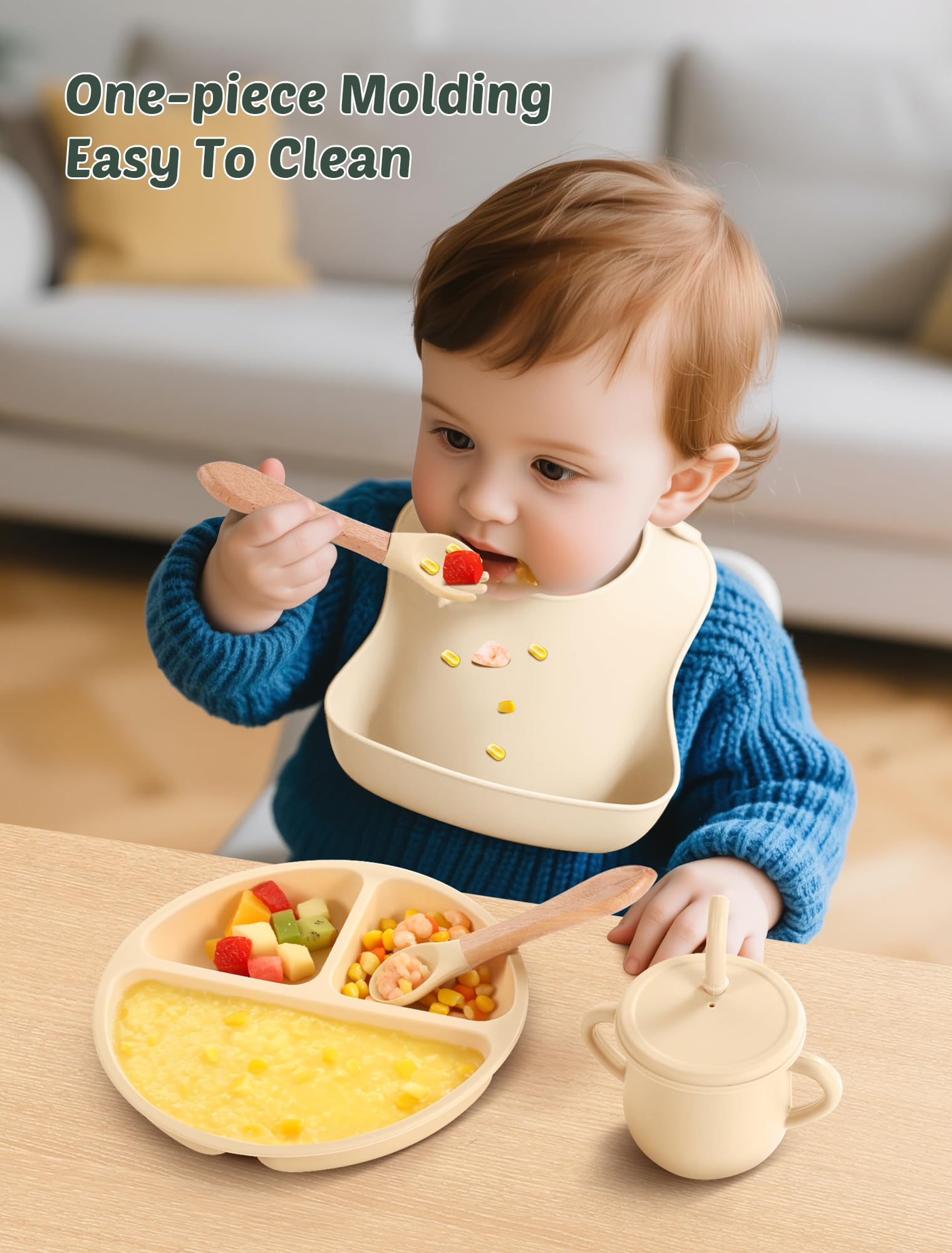 Silicone Baby Feeding Set