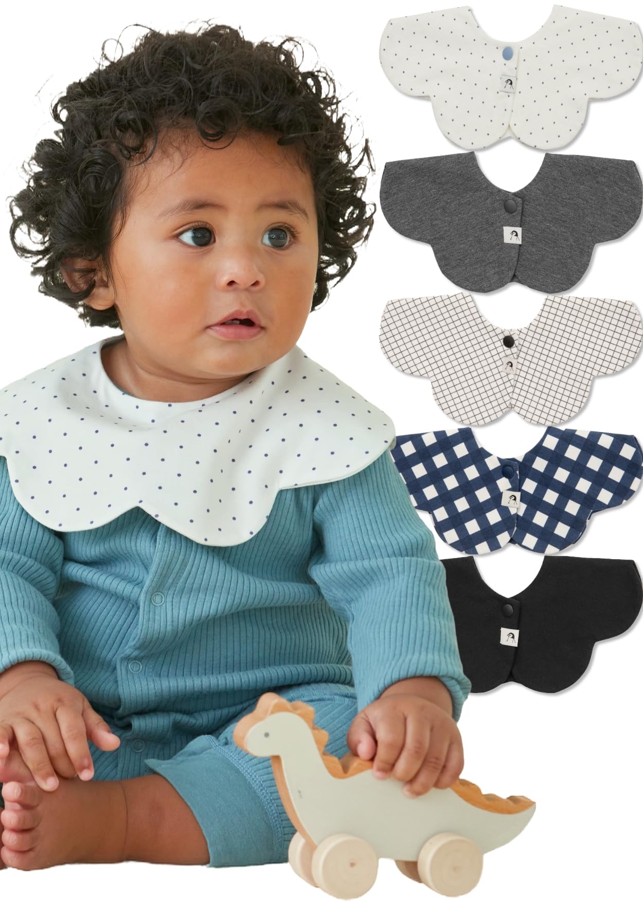 360° Baby Bib Set
