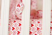 Heart Print Zip Footie