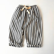 Kids Cotton Linen Wide Leg Pants