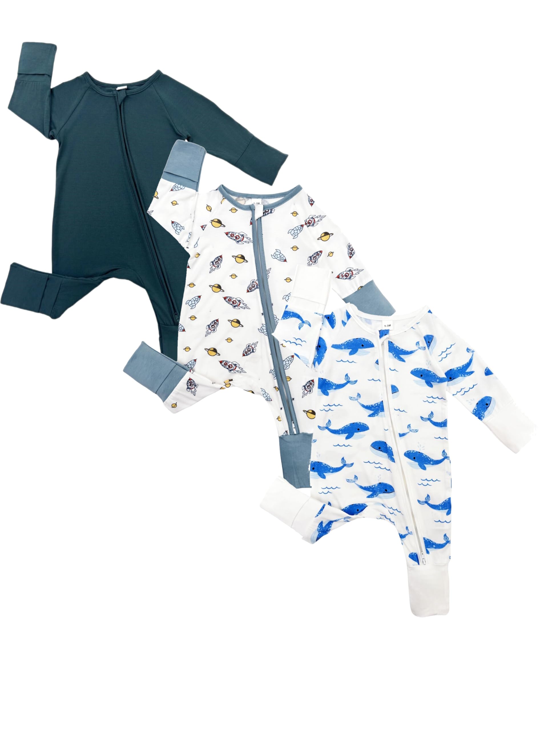 Bamboo Baby Footie Romper