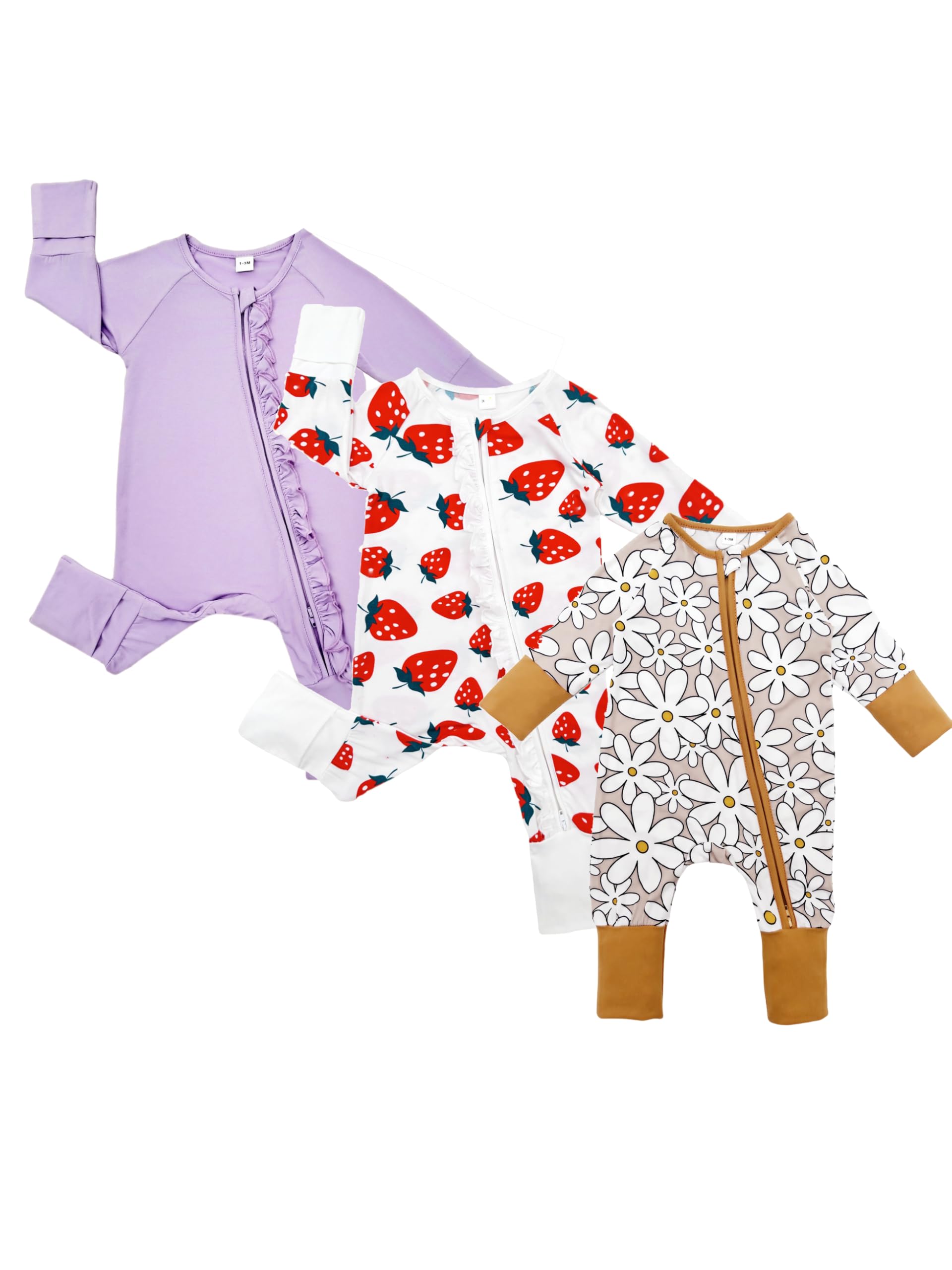 Bamboo Baby Footie Romper