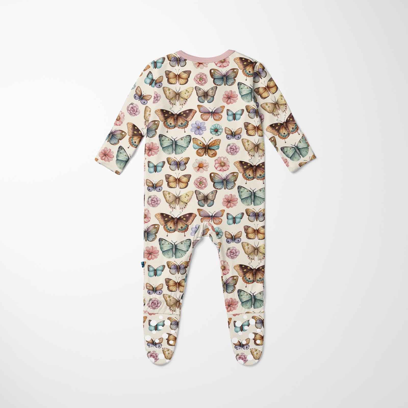 Bamboo Zip Footie Pajamas
