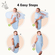 Organic Baby Swaddle Sack Set