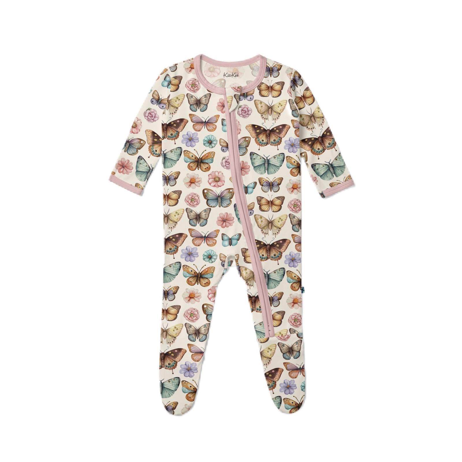 Bamboo Zip Footie Pajamas