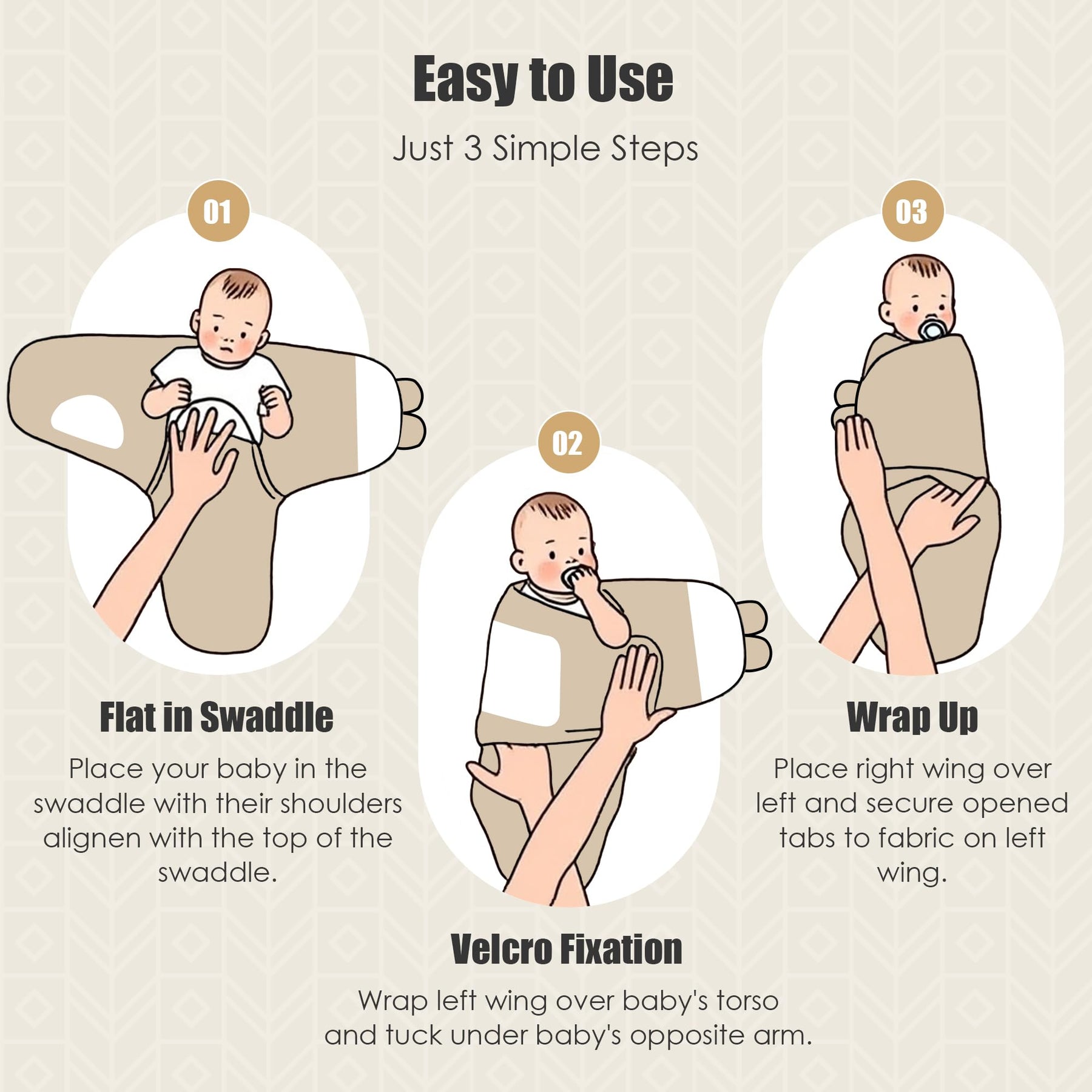 Baby Swaddle Sleep Sack Set