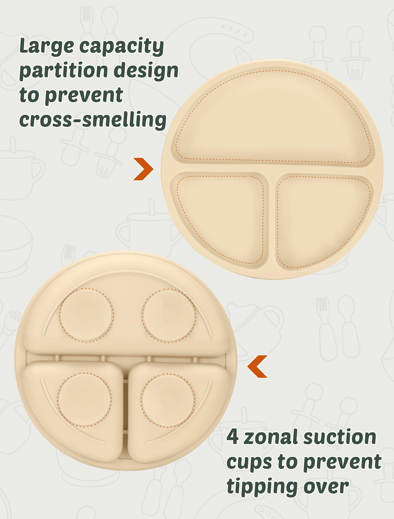 Silicone Baby Feeding Set