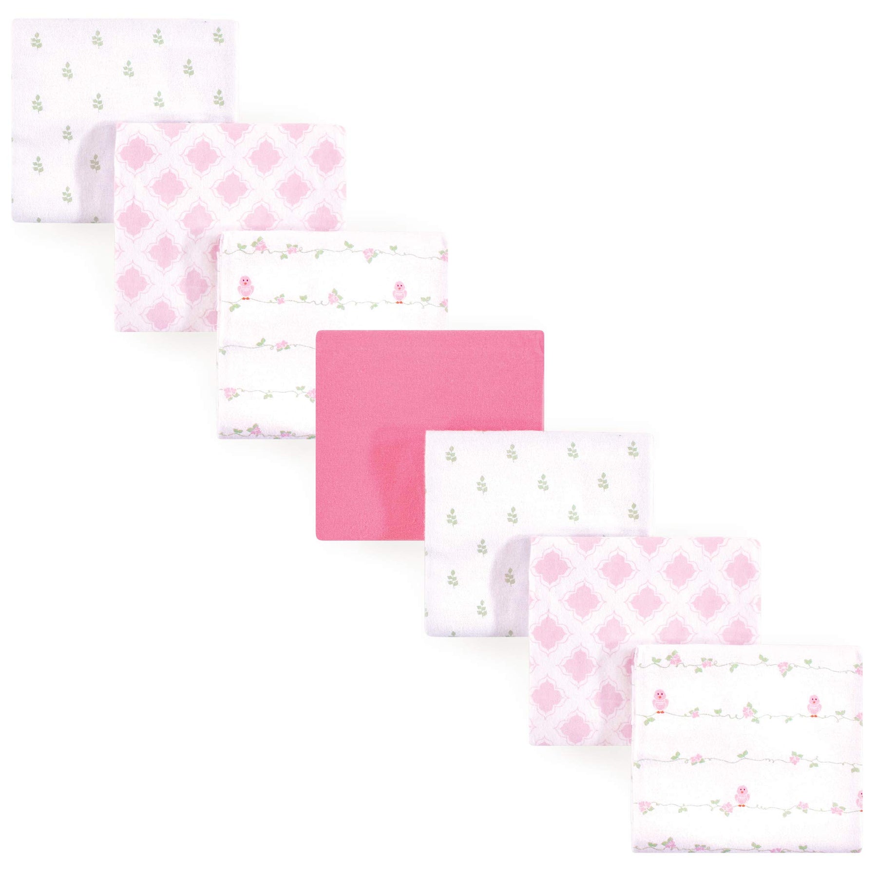 Luvable Friends 5 Count Flannel Receiving Blankets