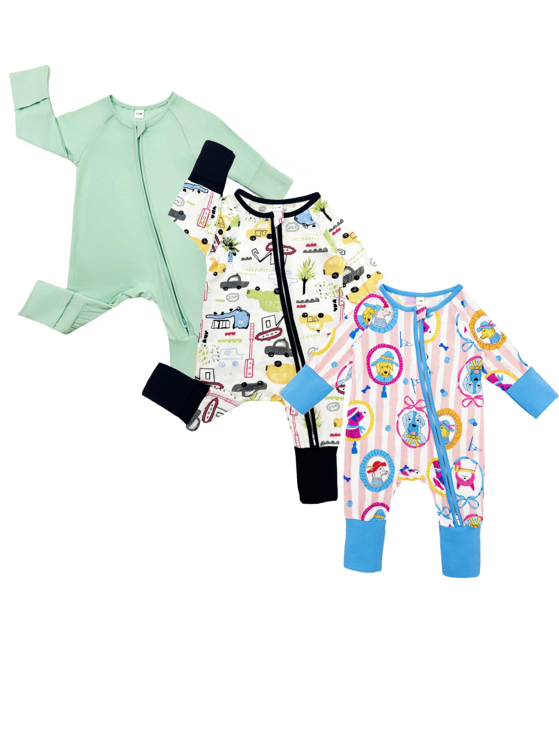 Bamboo Baby Footie Romper