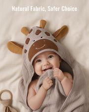 Muslin Baby Hooded Towel