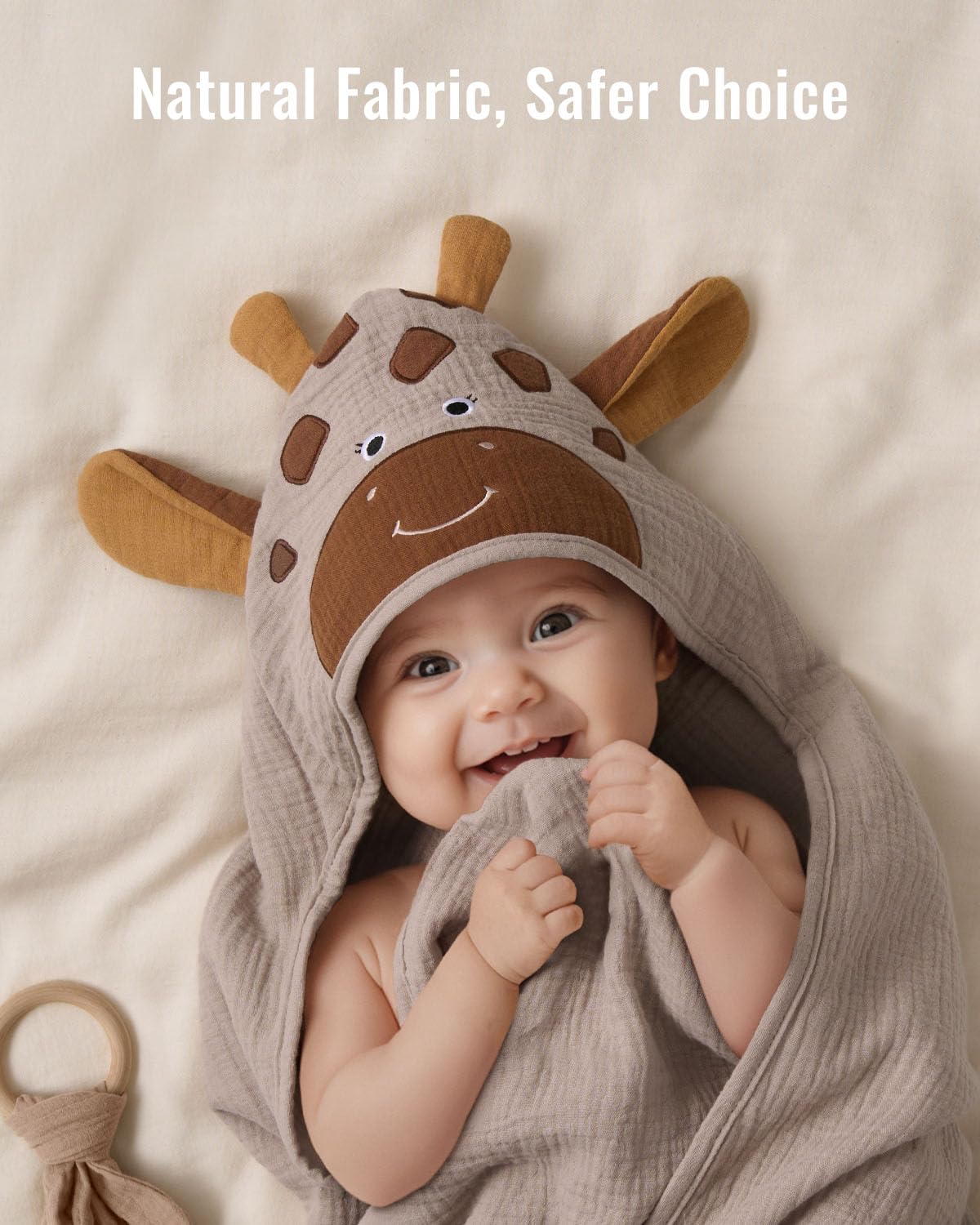 Muslin Baby Hooded Towel