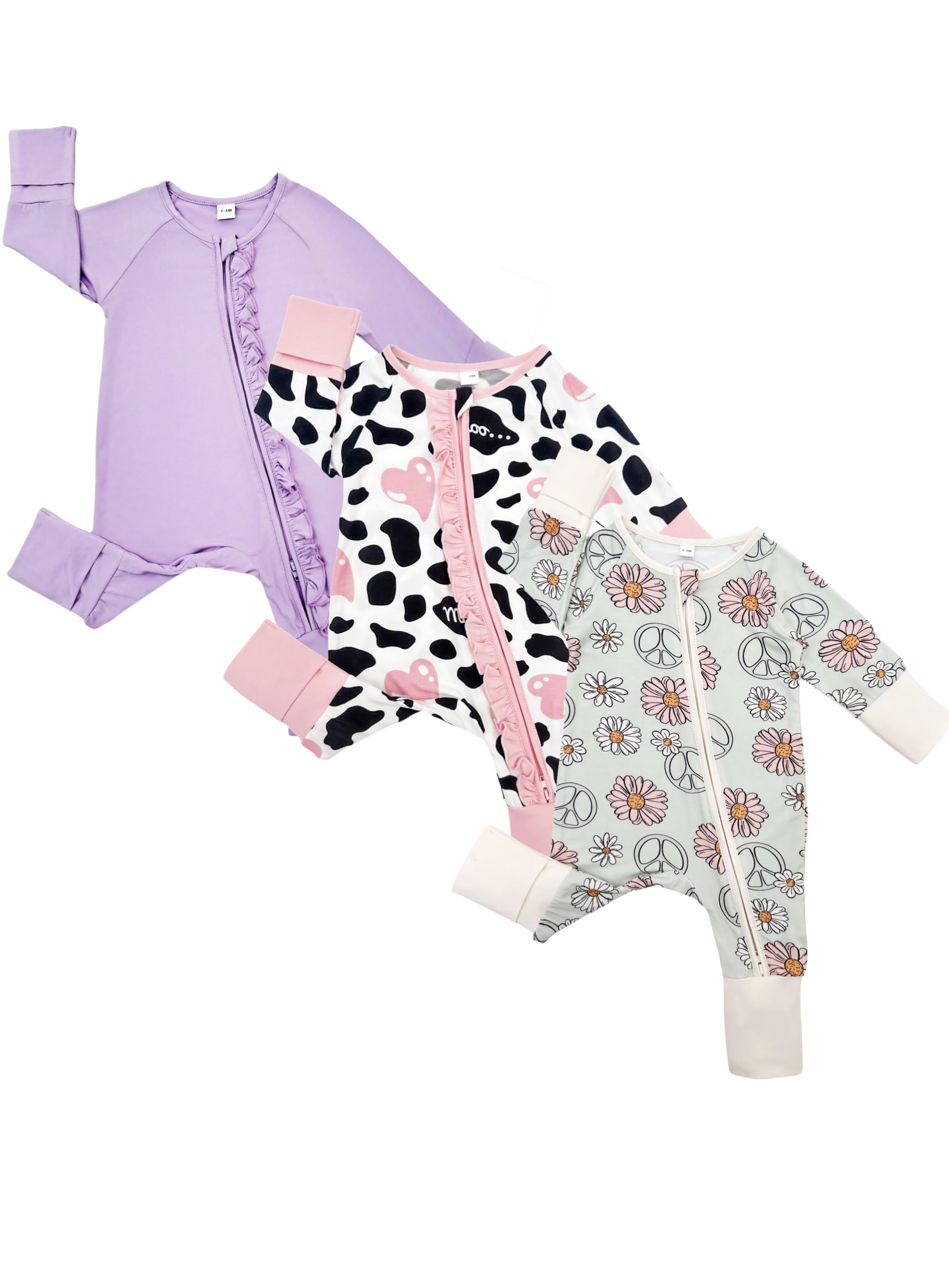 Bamboo Baby Footie Romper