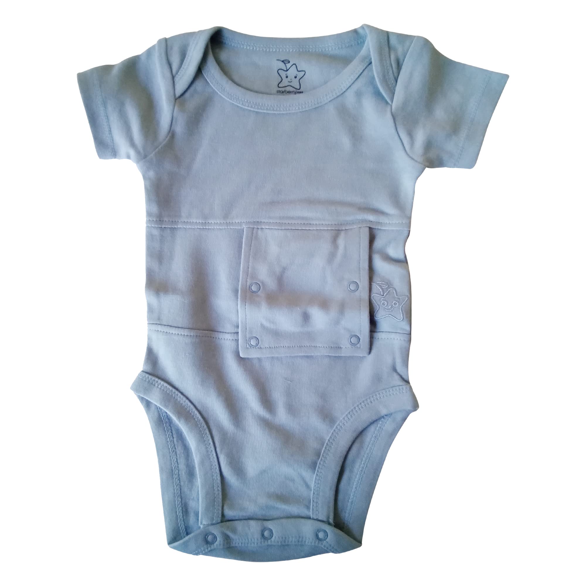 Adaptive G-Tube Baby Onesie