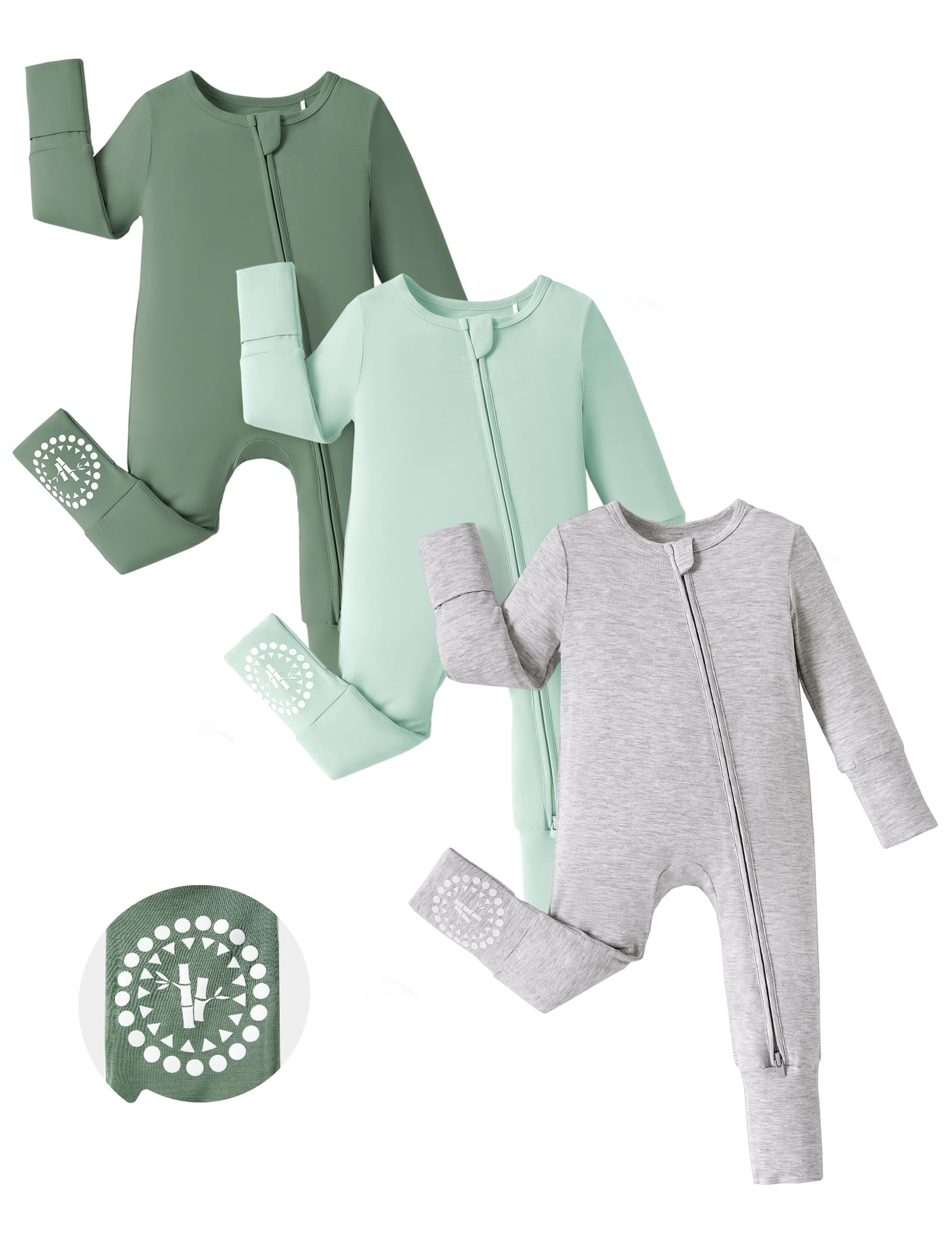 Bamboo Baby Footie Romper