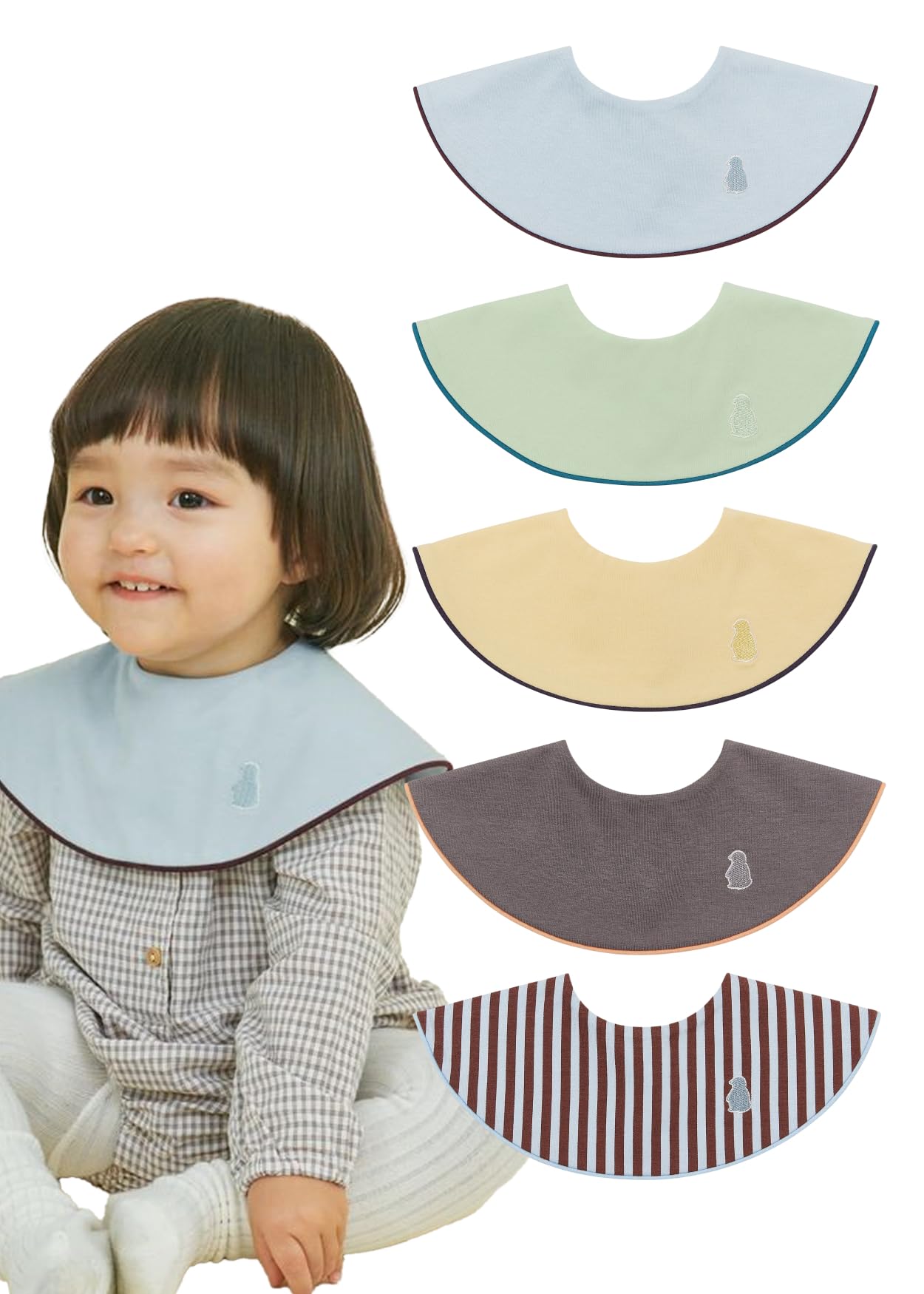 360° Baby Bib Set