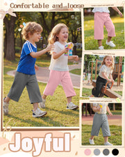 Toddler Girl Capri Pants Set