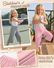 Toddler Girl Capri Pants Set