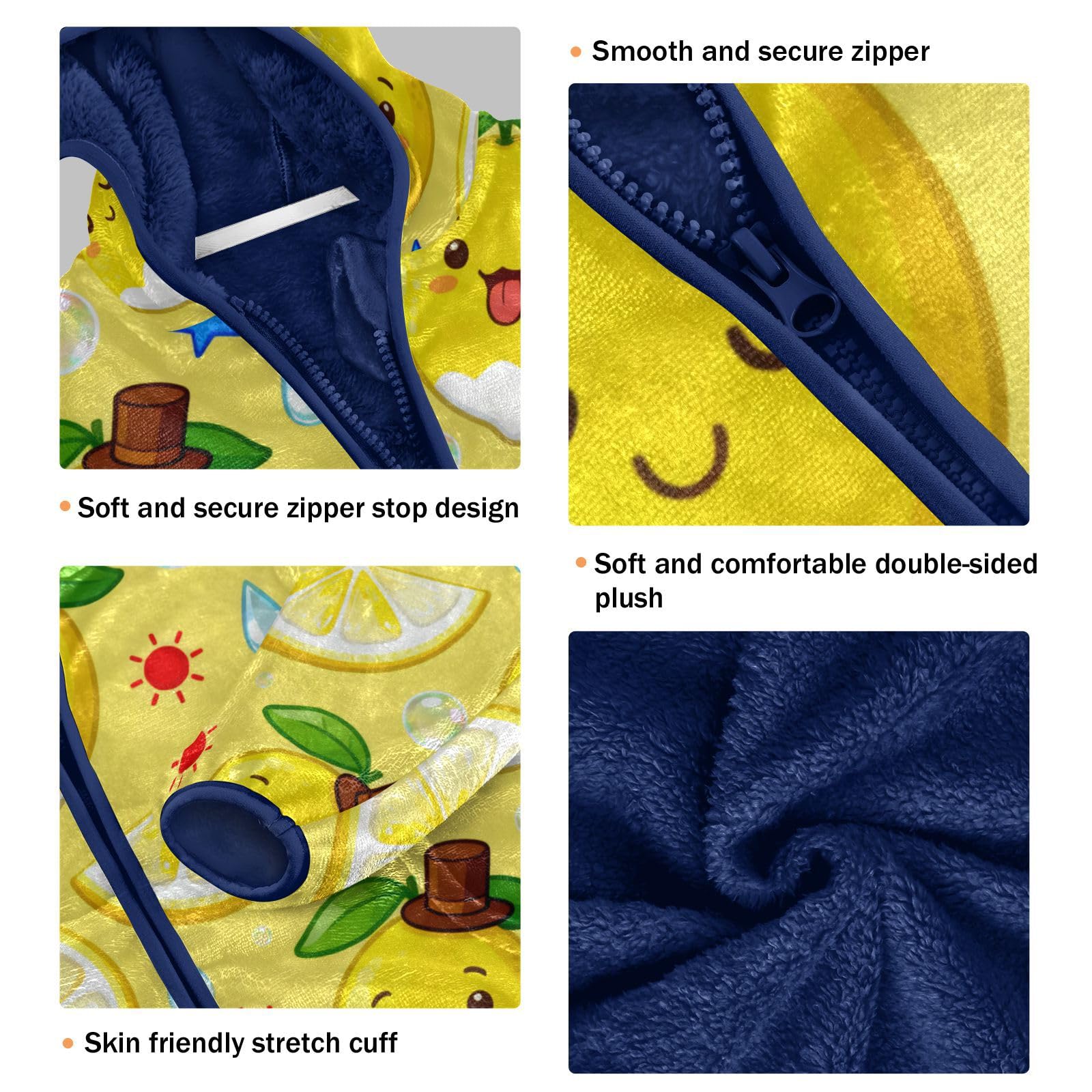 Baby Lemon Hooded Jacket
