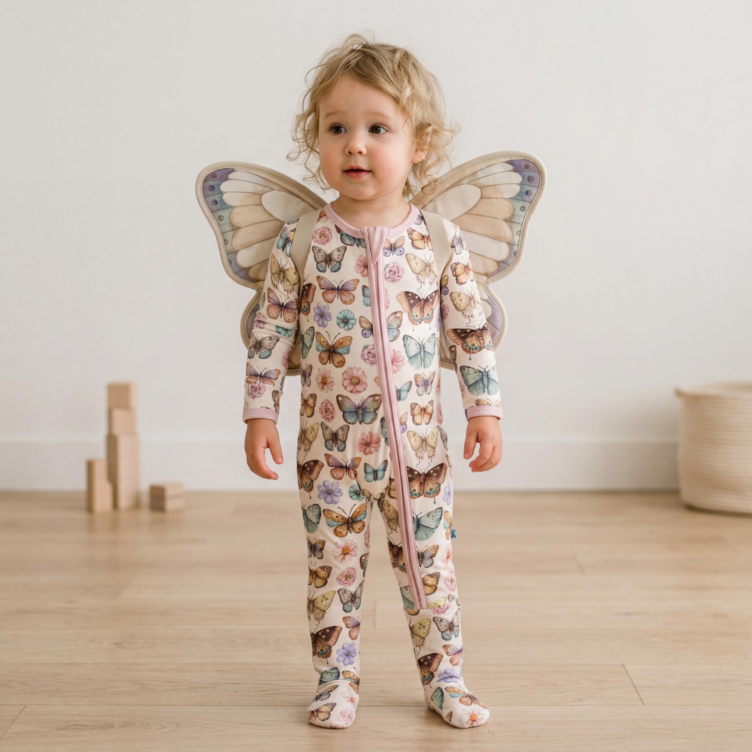 Bamboo Zip Footie Pajamas