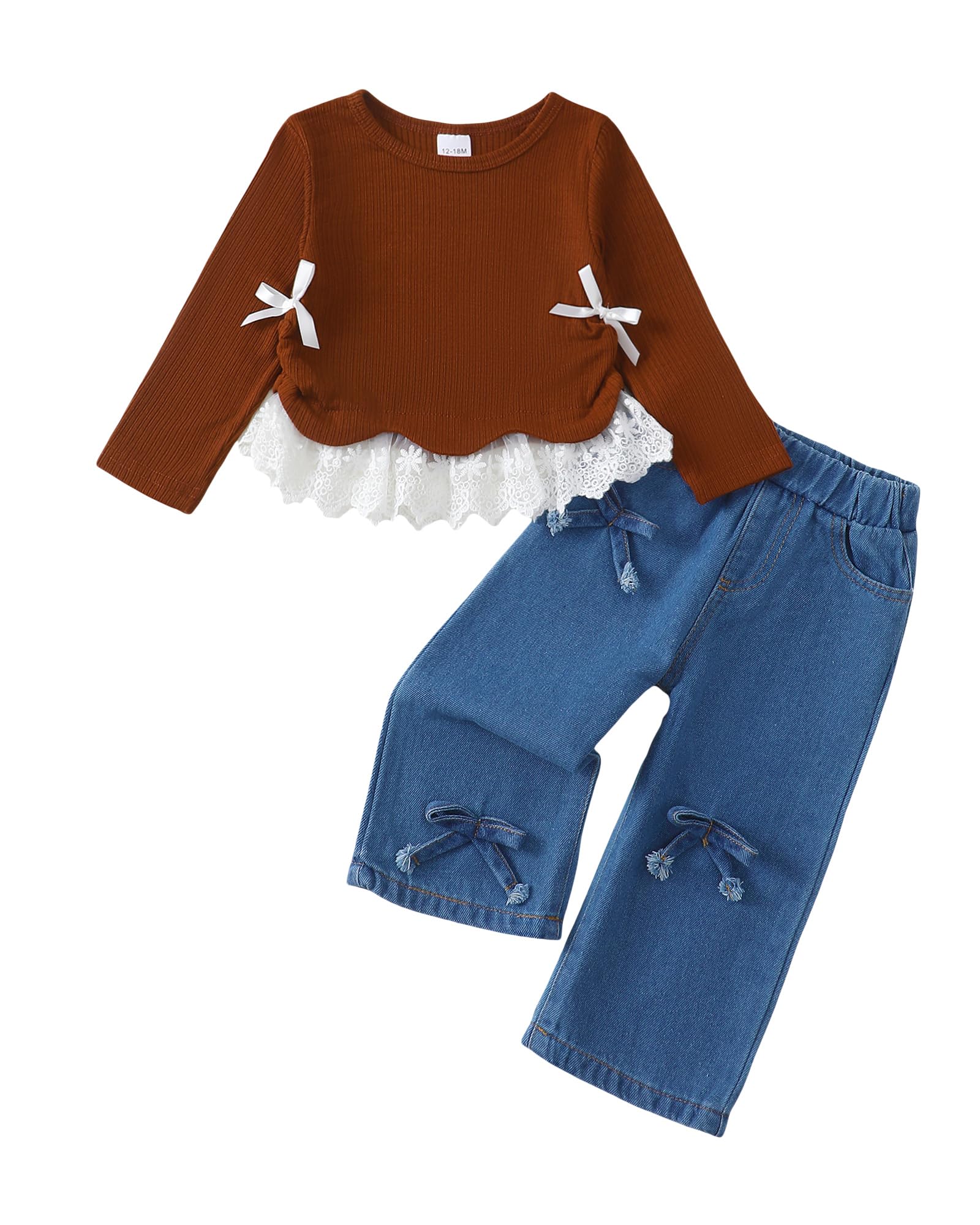 Toddler Girl Top & Jeans Set