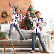Butterfly Print Hooded Jacket