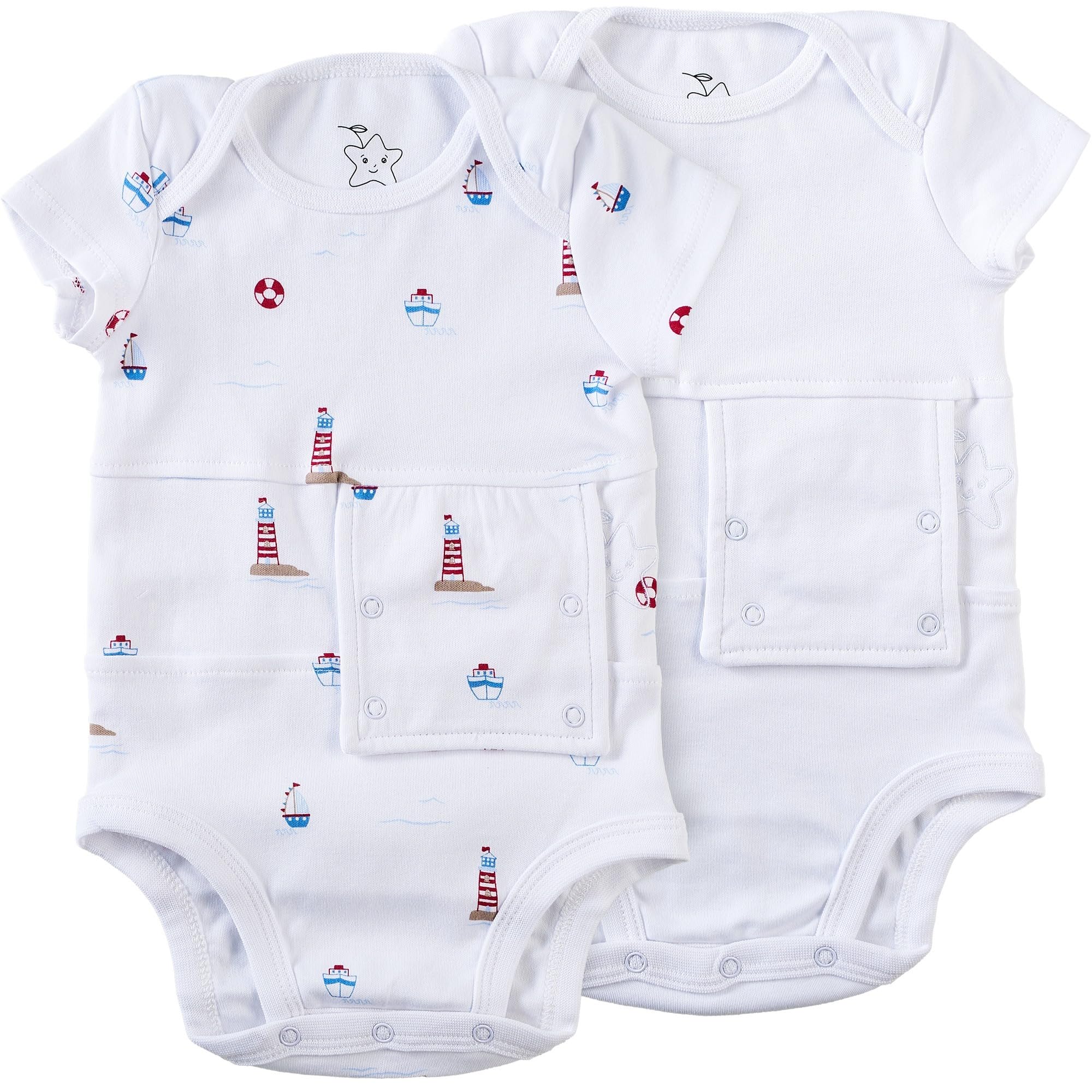 Adaptive G-Tube Baby Onesie