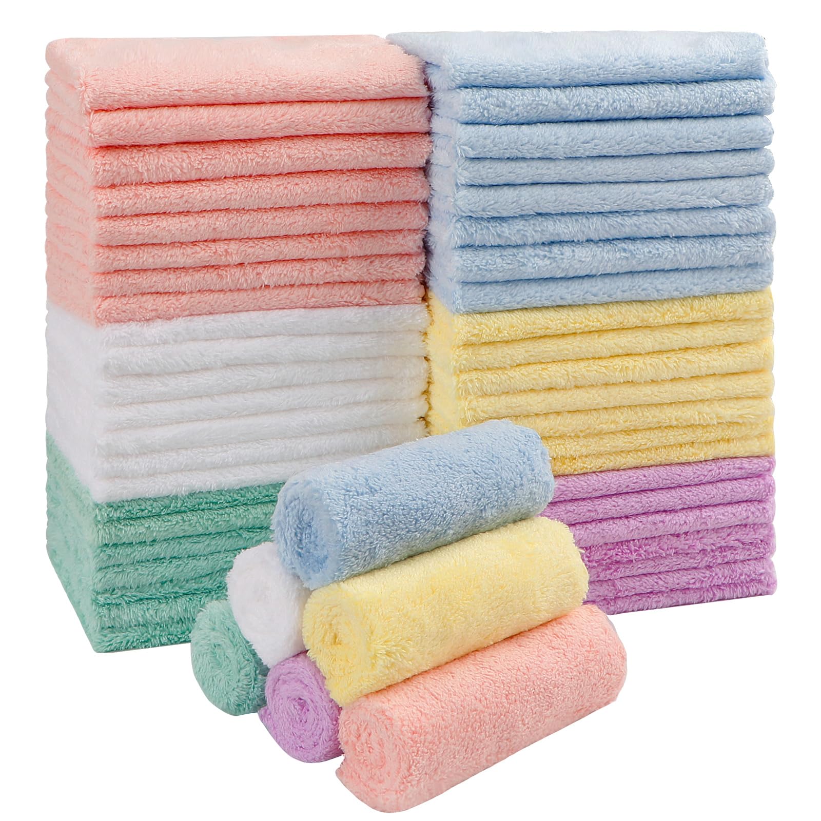 Baby Washcloth & Burp Cloth Set