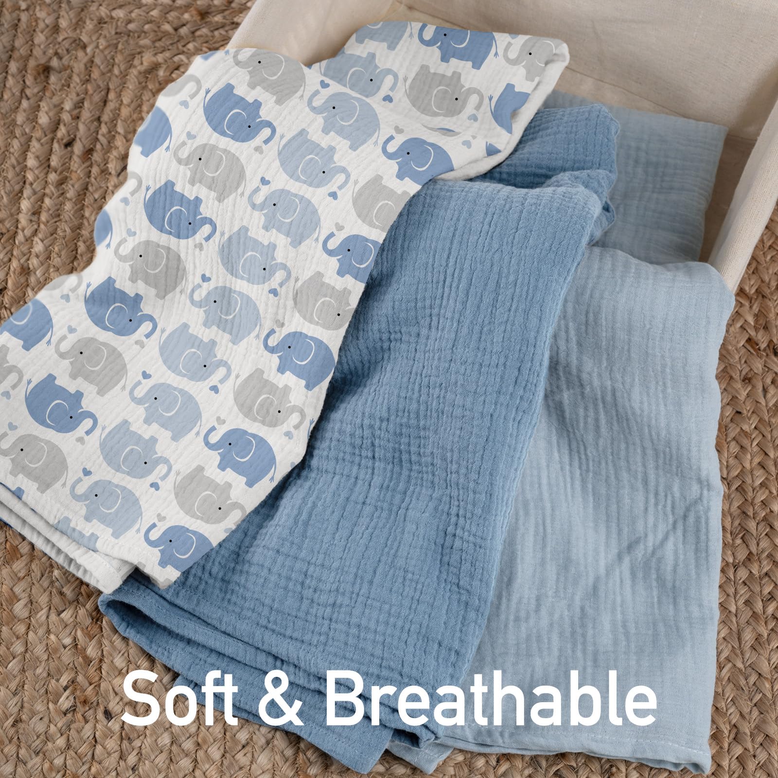 Muslin Baby Swaddle Blanket